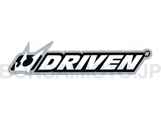 DRIVENロゴステッカー　ホワイト