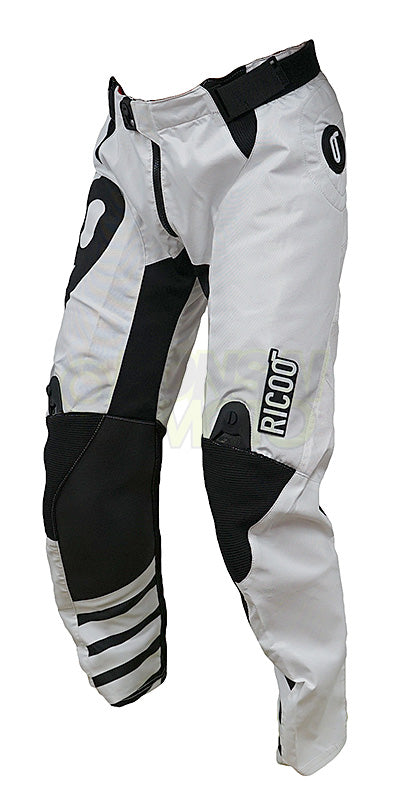 【New】”V9”パンツ White オフロードウェア Ricoo(リクー)