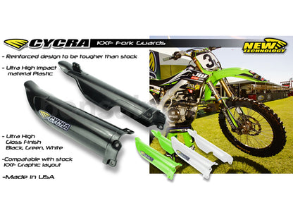 フォークガード KX250F（09-16）、KX450F（09-15）、CYCRA(サイクラ) KAWASAKI