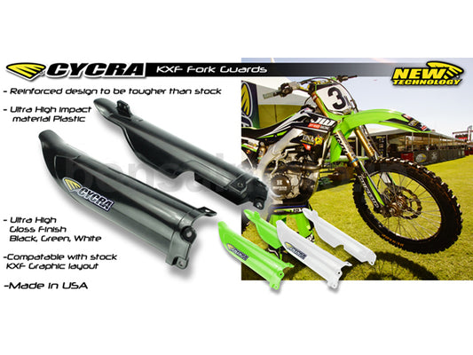 フォークガード KX250F（09-16）、KX450F（09-15）、CYCRA(サイクラ) KAWASAKI