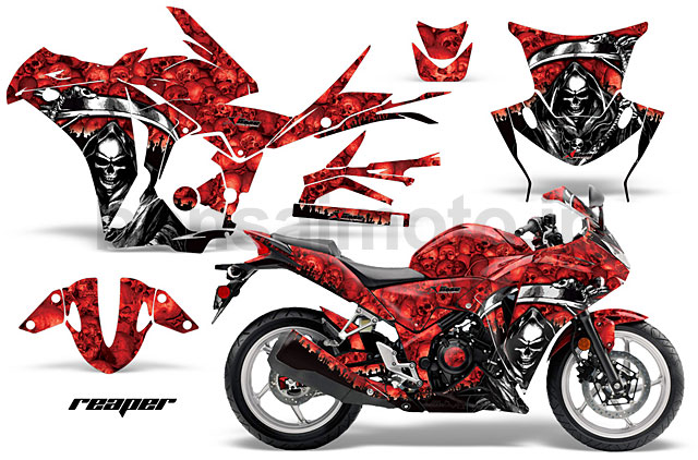 Honda CBR 250R Sport Bike Graphic Kit (10-13) AMRデカール コンプリートキットSPORTSBIKE