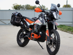 KTM793 OUTBACK motortek クラッシュバー+スキッドプレート